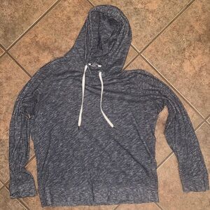 Vince hoodie 100% cotton size XL heathered dark blue gray